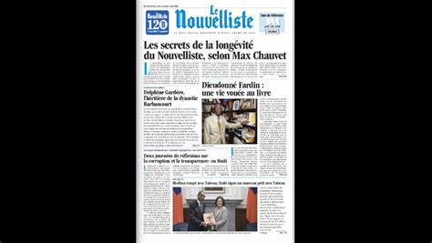haiti news le nouvelliste actualite
